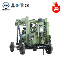 400m deep XYX-3  wheels diesel engine rotary water well drilling rig price